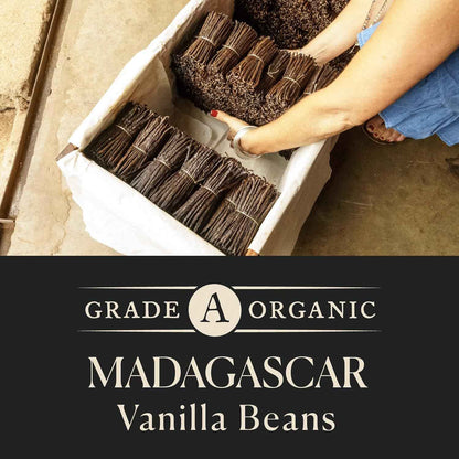 Cook's Madagascar Vanilla Bean Pods – Bulk 10-Pack for Frequent Bakers and DIY Extract Makers