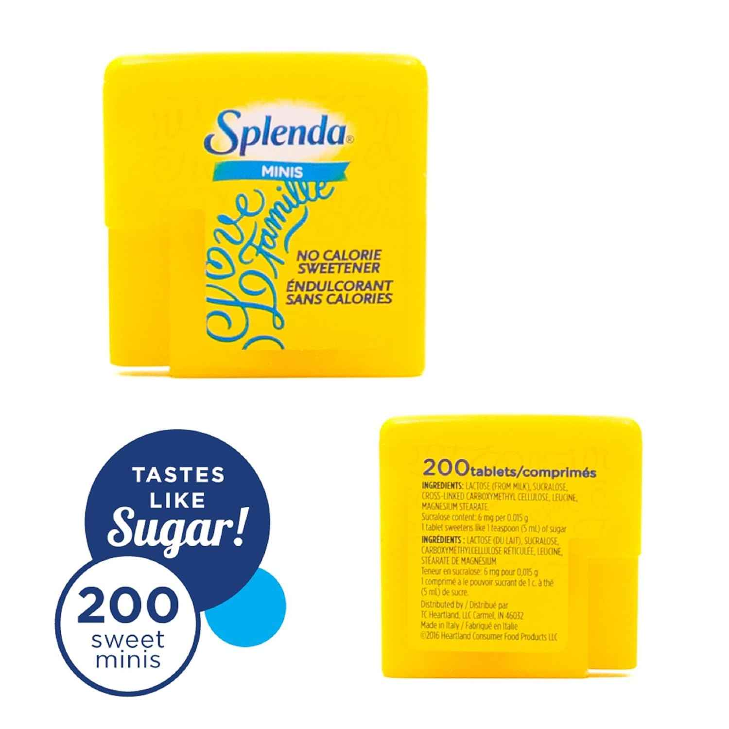 SPLENDA No Calorie Sweetener, Mini Dissolvable Tablets – Desk Ready Coffee Sweetener for Busy Office Professionals