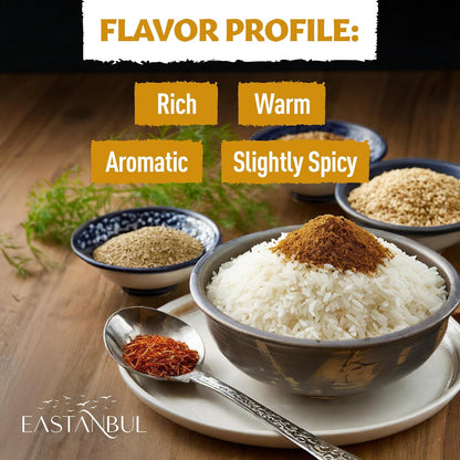 Eastanbul Baharat Spice Mix – Sodium-Free Seasoning for Health-Conscious Meal Prep Rituals