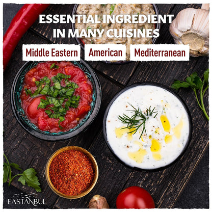 Eastanbul Pul Biber Turkish Flakes – Healthy Pantry Staple for Plant-Based Meal Prep, Gluten-Free