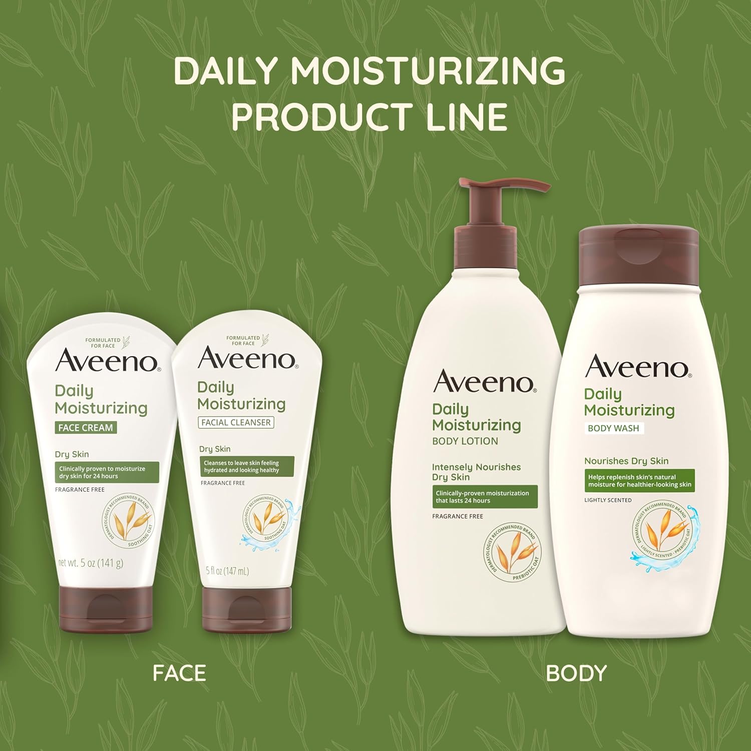 easy-to-rinse cream-form cleanser designed for daily use