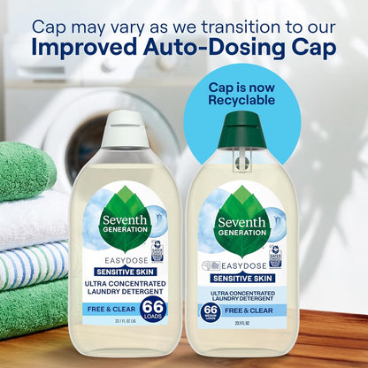 easydose bottle made with 60% less plastic, 50% less water, and 70% lighter than the 90 fl oz version; available in pack of 2 and pack of 4