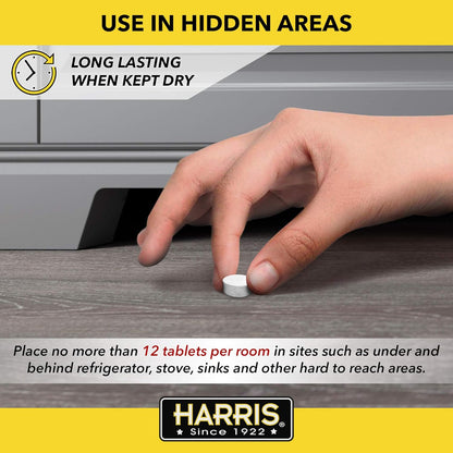 Harris_Roach_Tablets,_Boric_Acid_Roach_and_Insects_Killer_with_Lure,_Alternative_to_Bait_Traps