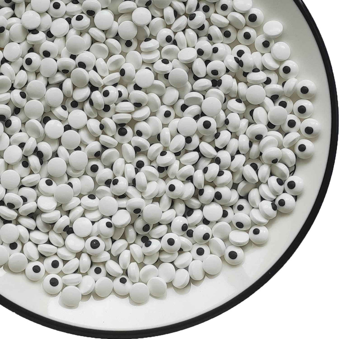Sprinkle Haven 7mm Sugar Googly Eyes – Nut-Free Egg-Free Dairy-Free Cake Decor for Sensitive Eaters