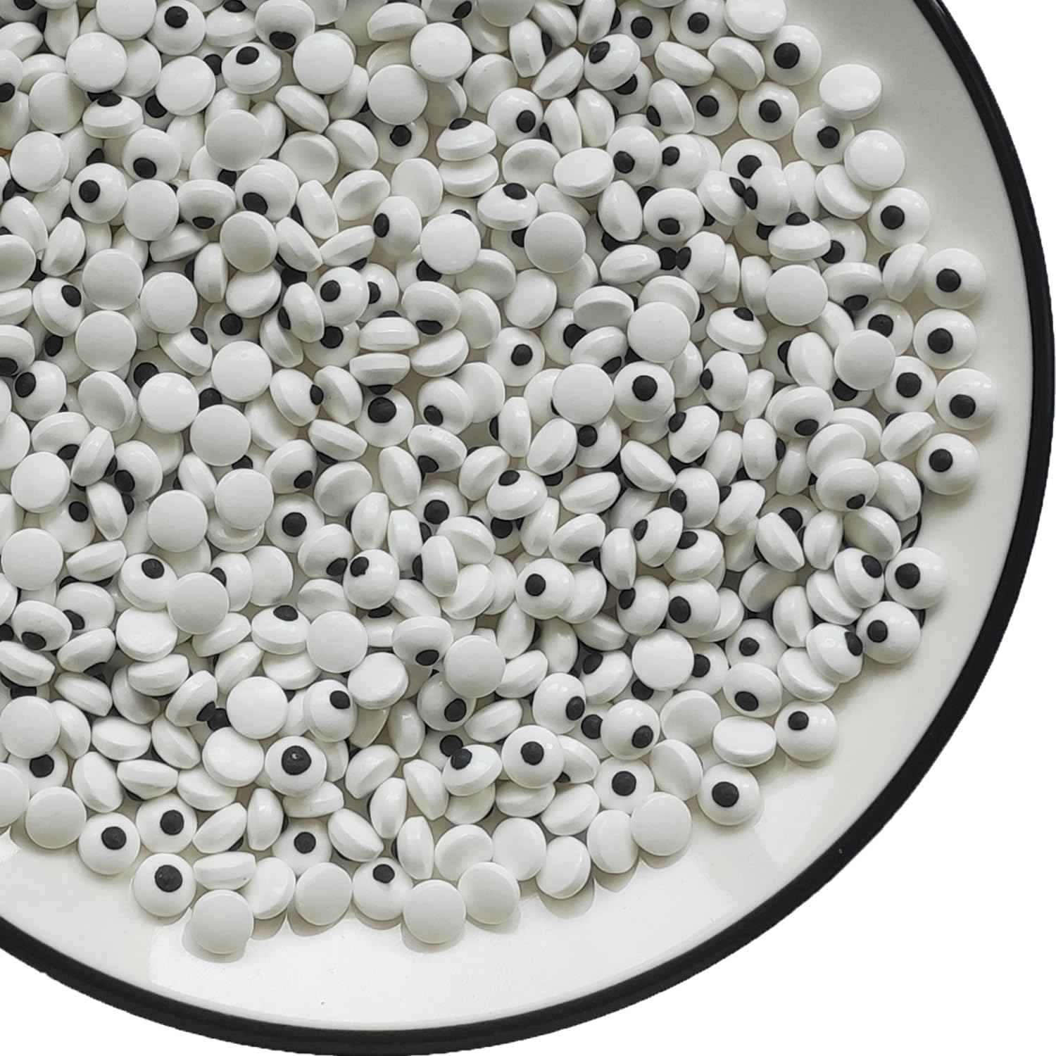 Sprinkle Haven 7mm Sugar Googly Eyes – Nut-Free Egg-Free Dairy-Free Cake Decor for Sensitive Eaters