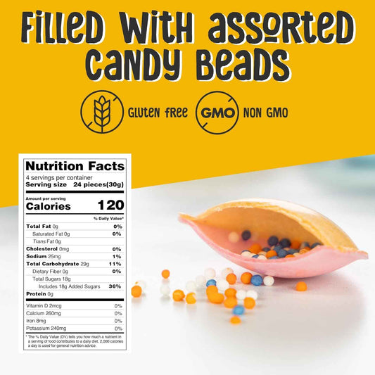 Gerrit's Flying Saucer Candy Tub – Vintage Birthday Gift for Mom, 100ct Bulk Novelty Wafer Sweets