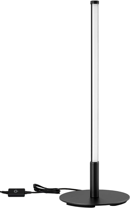 EDISHINE Slim Bedside Lamp – Cozy Living Room Accent with Soft Ambient Glow