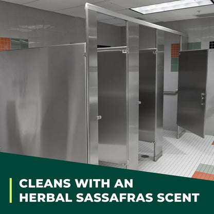 effective on heavy dirt, grease, food residue, oils, cutting fluids, and built-up grime across all washable surfaces