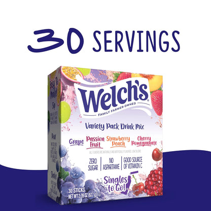 eight flavor variants plus multi-flavor variety packs (30ct, 40ct, 80ct) for assortment buying