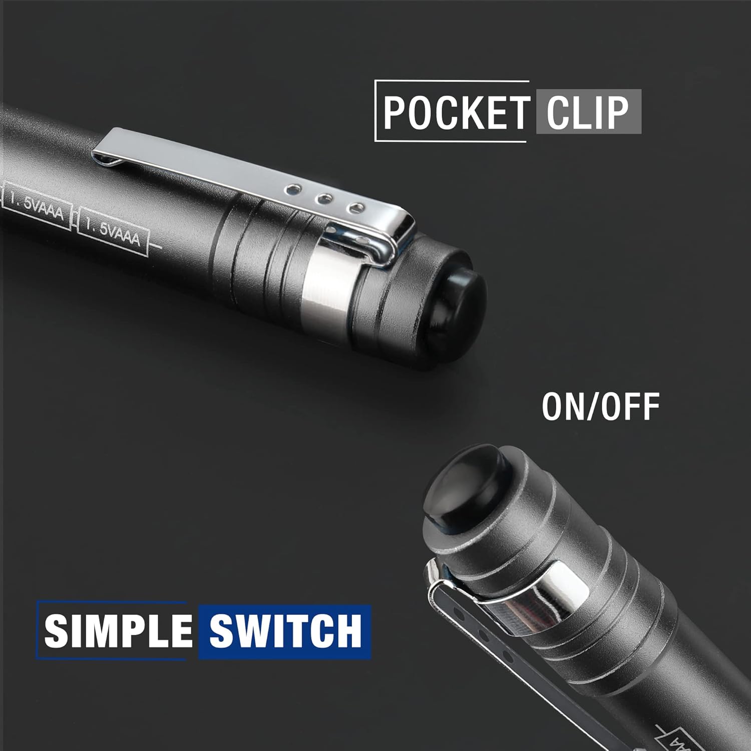 elastic rubber tail-cap switch with anti-accidental activation