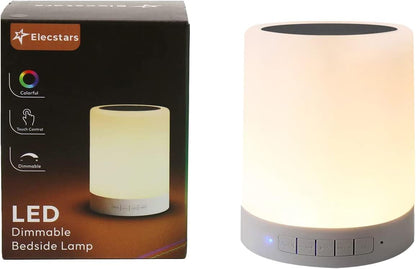 Elecstars 3-in-1 Night Light Bluetooth Speaker - Unique Housewarming Gift for Men and Women, Waterproof LED Lamp with Speakerphone for Patio and Bedroom