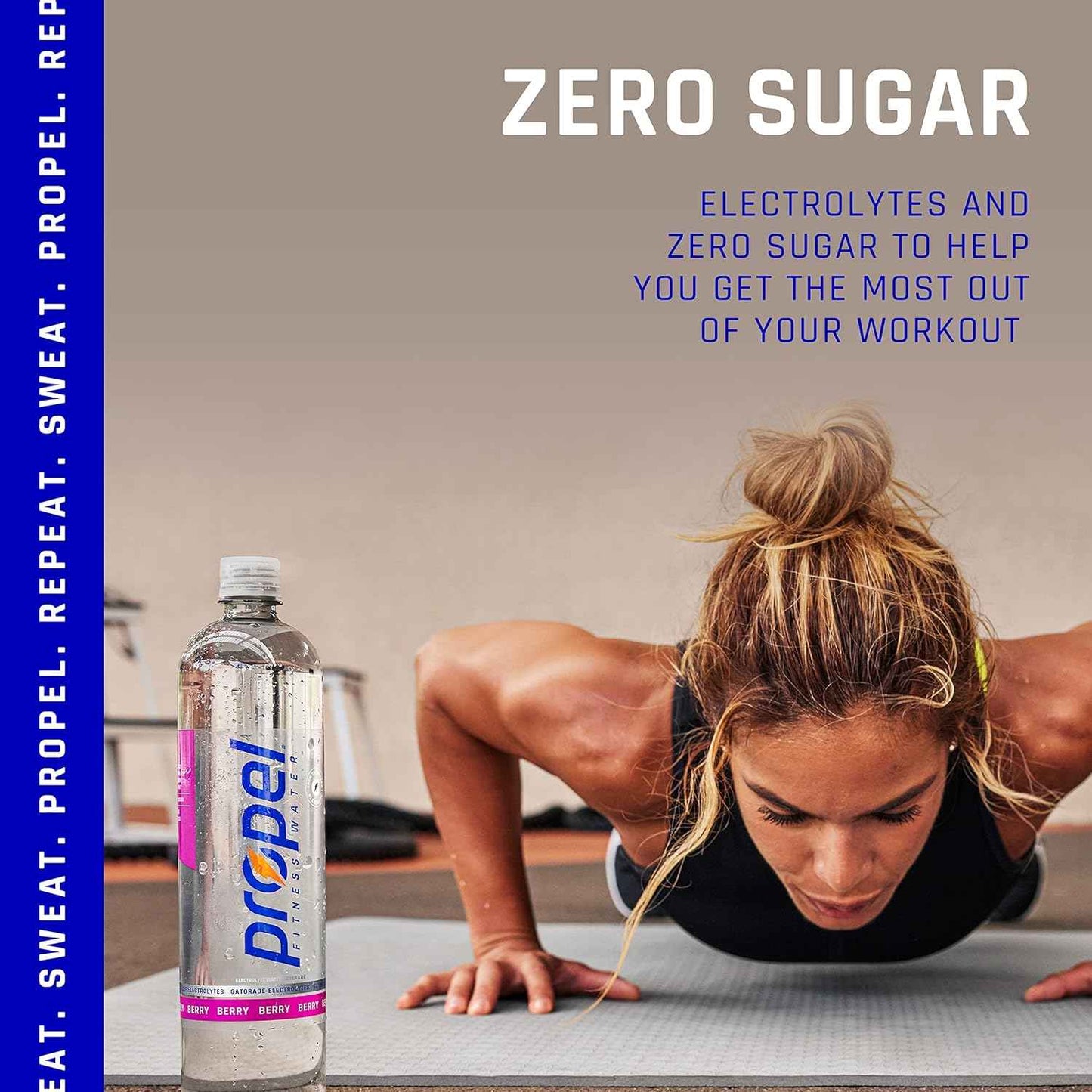Propel Sugar Free Water – Single Serve Bottles for Camping Trips and Weekend Outdoor Adventures