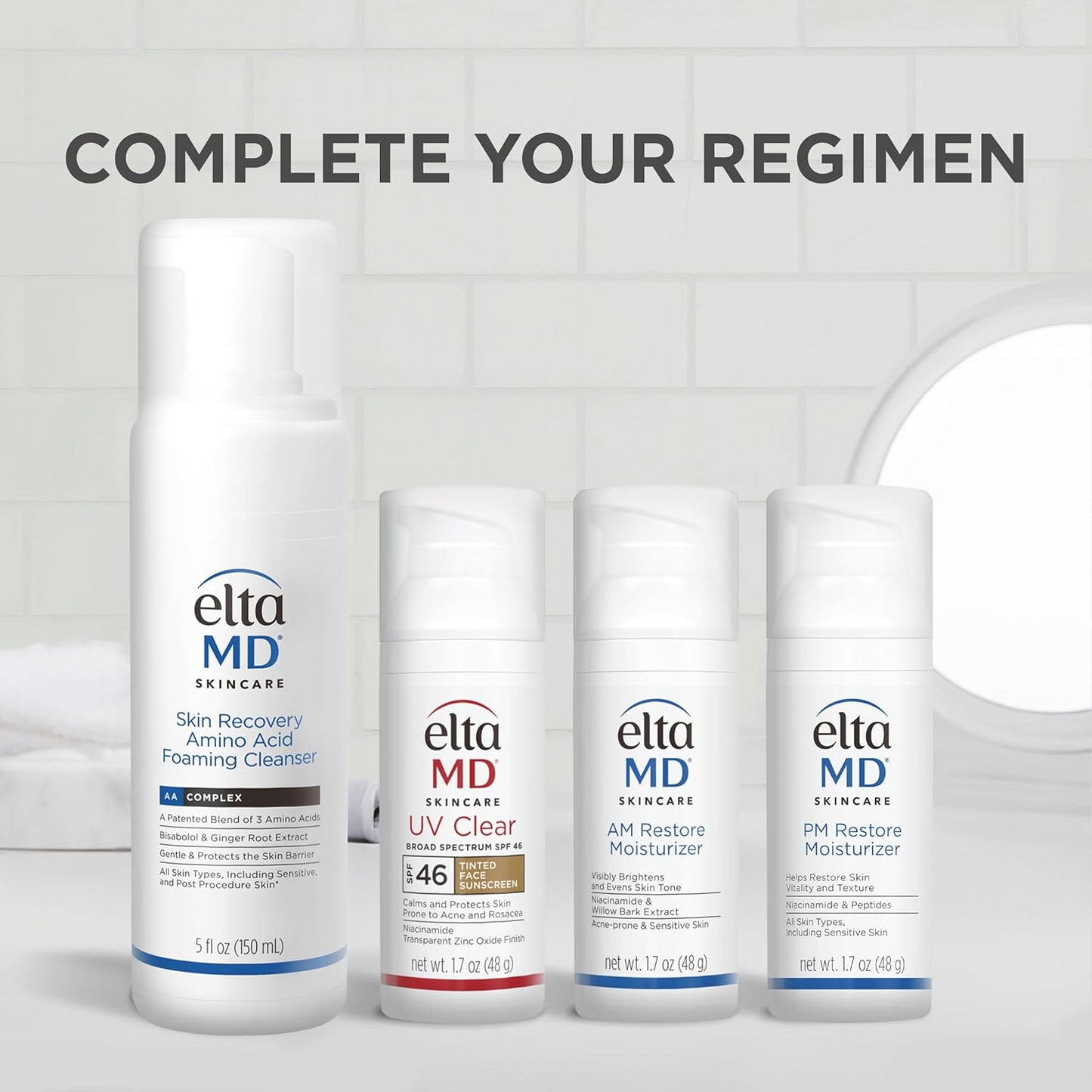 EltaMD AM Restore Face Moisturizer – Clean, Fragrance-Free Essential for Minimal Routines