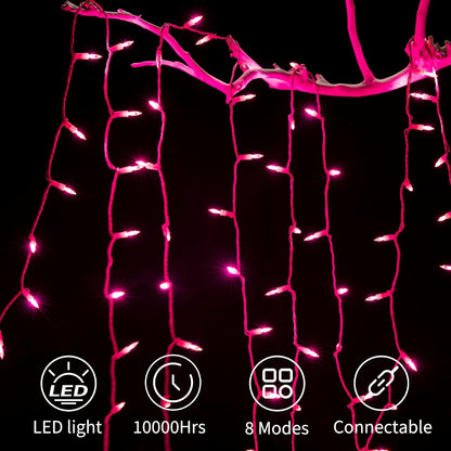 end-to-end connectable up to 8 sets (256 ft / 800 leds total)