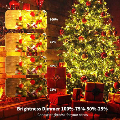 Chuya 105ft Dual Color String Lights – Thoughtful Housewarming Gift and Holiday Present for Her