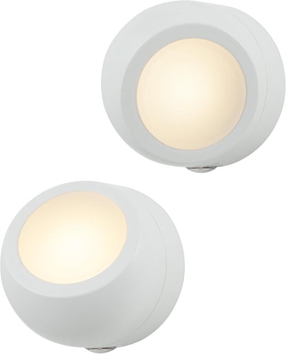 Energizer Nightlight for Living Room – Soft White Accent Lighting with 360° Rotating Head and Floral Pattern