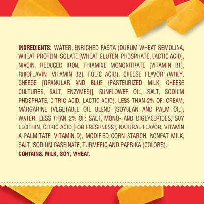 Chef Boyardee Mac & Cheese – After-School Snack for Kids, Ready in 90 Seconds, 15 oz Can