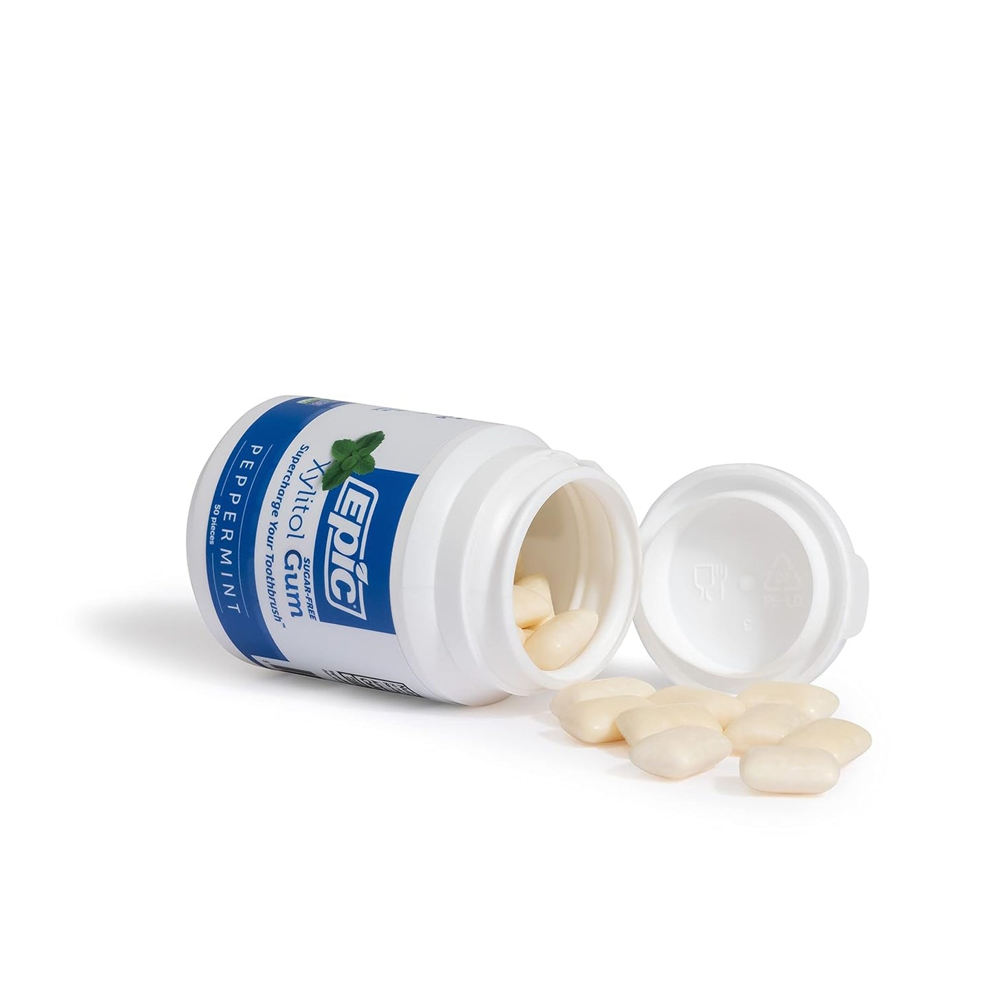 Epic Xylitol Dental Gum – Aspartame Free Dry Mouth Relief for Home Office and Conference Calls