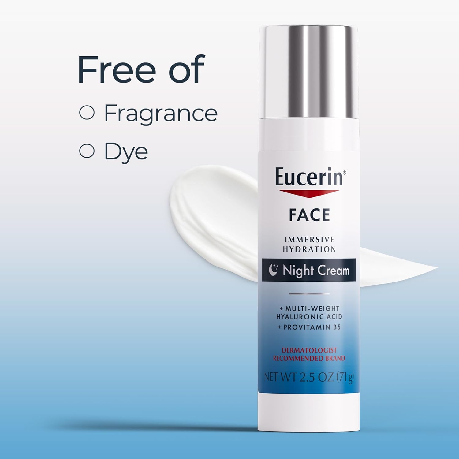 Eucerin Immersive Hydration Night Cream – Dermatologist-Formulated Luxury Moisturizer for Elegant Skincare