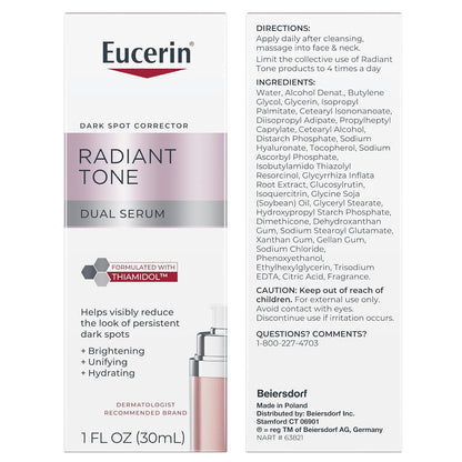 Eucerin Premium Radiant Tone Serum with Thiamidol - Elevated Dark Spot Treatment