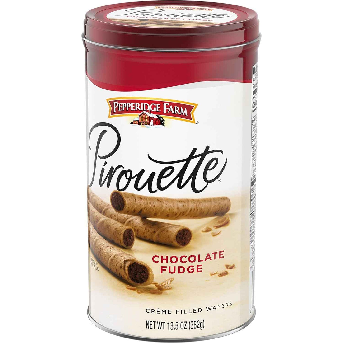 Pepperidge Farm Pirouette Wafers - Elegant Hostess Gift Tin for Holiday Entertaining and Birthday Presents for Her