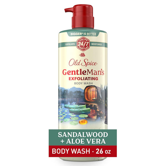 exfoliating body wash formula that gently lifts dirt and dead skin cells