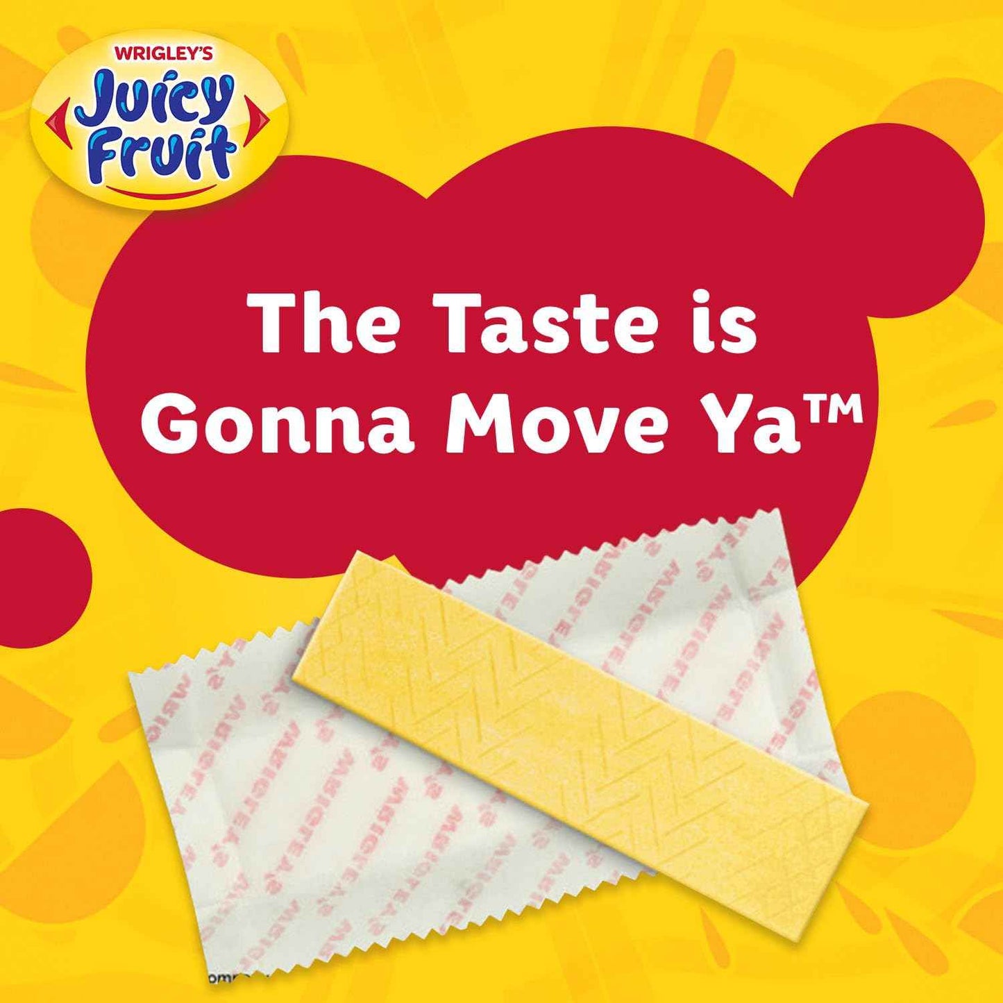 Juicy Fruit Gum Office Desk Candy Jar Refill – 45 Count Bulk Pack for Coworkers