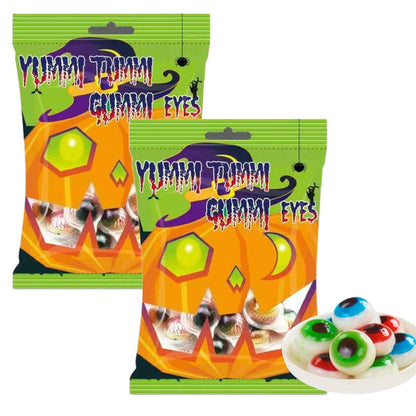 Fusion Select Spooky Gummy Body Parts – Lightweight Halloween Treat for Outdoor Carnival Booths, Trunk or Treat Events and Tailgate Parties
