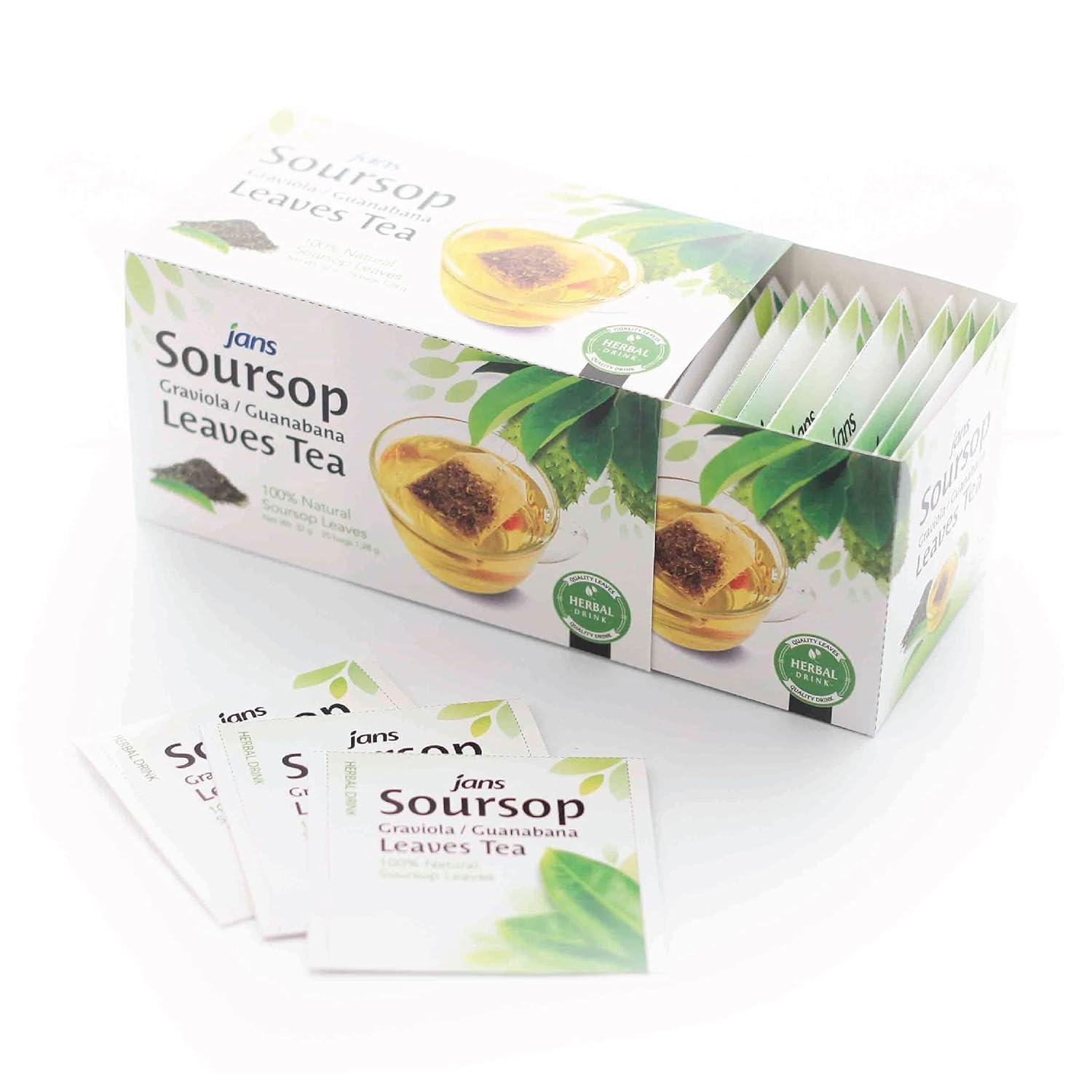 Soursop_Tea_100%_Natural_(25_Bags)_–_Jans_Leaf_Herbal_Bags_Graviola_Rich_in_Antioxidants_&_Vitamins_Caffeine-Free,_Sugar-Free,_Zero_Fat,_Cholesterol_Sodium
