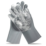 Pet Grooming Gloves – Valentine's Day Surprise for the Pet Obsessed, Five Finger Shedding Glove