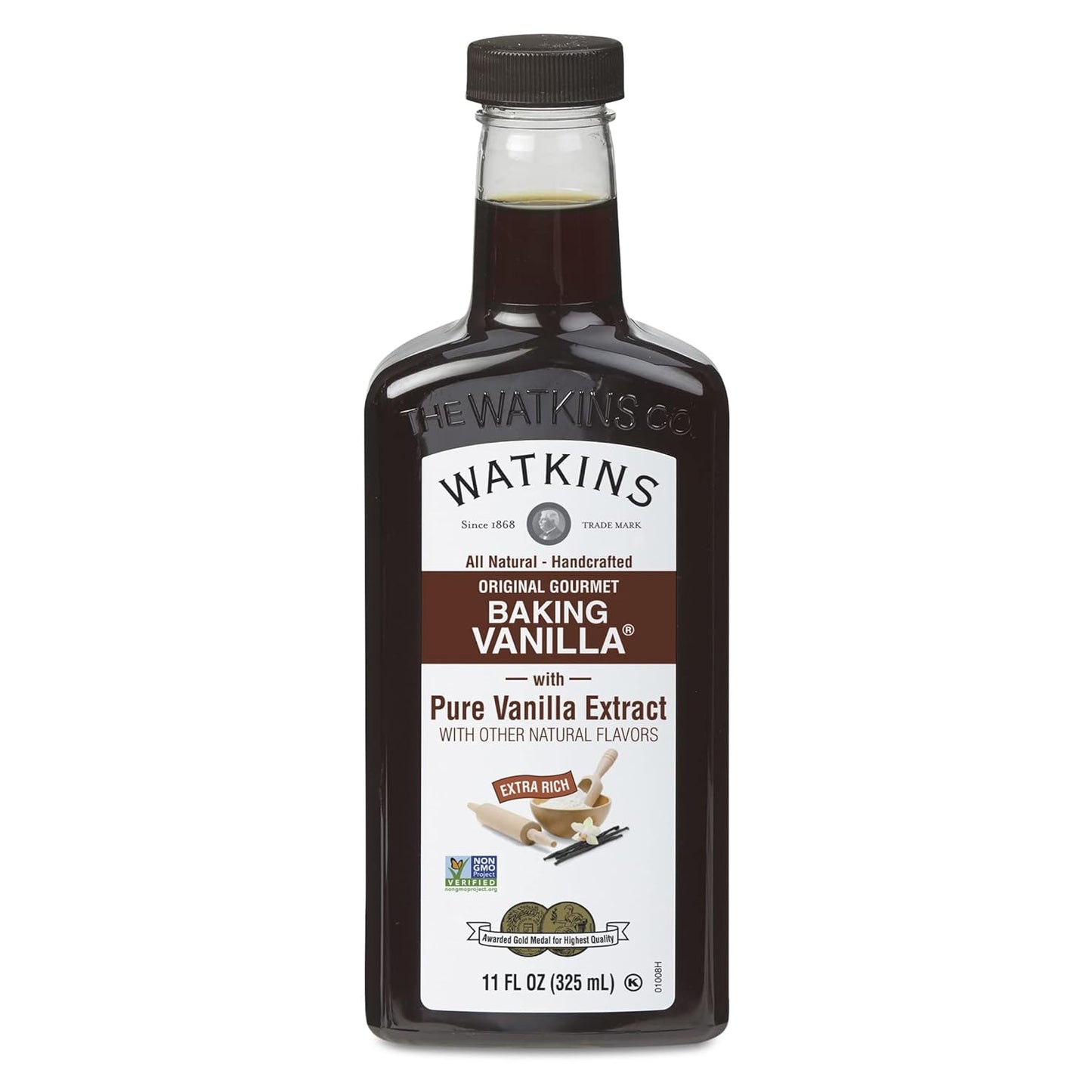 All_Natural_Original_Gourmet_Baking_Vanilla,_with_Pure_Vanilla_Extract,_11_Fl_Oz_(Pack_of_1)_-_Packaging_May_Vary