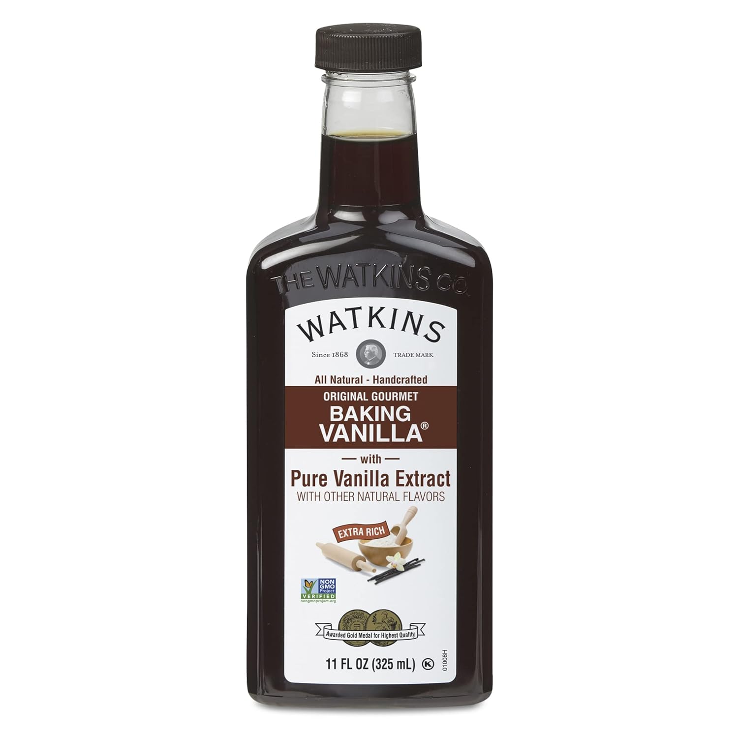 All_Natural_Original_Gourmet_Baking_Vanilla,_with_Pure_Vanilla_Extract,_11_Fl_Oz_(Pack_of_1)_-_Packaging_May_Vary