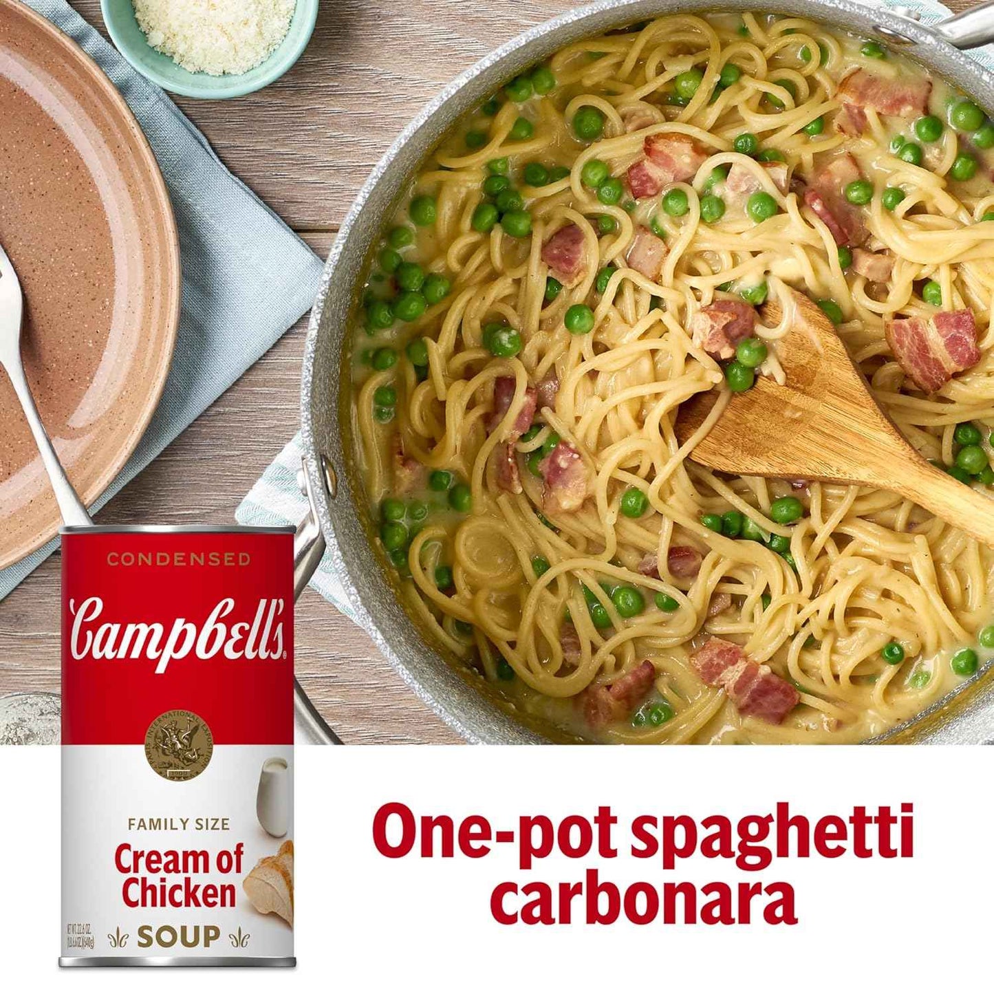 Campbell's Cream of Mushroom Soup – Practical Pantry Gift for College Students and First-Time Renters