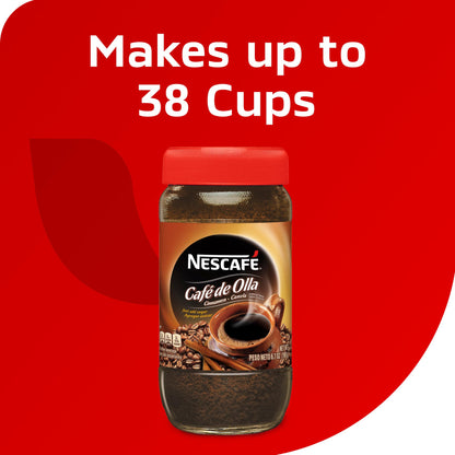 NESCAFE_Cafe_de_Olla,_Cinnamon_Flavored_Instant_Coffee,_6.7_oz._Jar