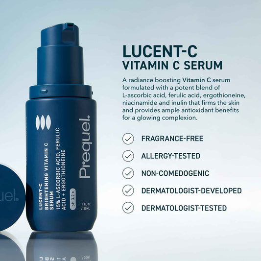 Prequel Skin Lucent-C Premium Vitamin C Serum – Dermatologist-Formulated Luxury Facial Treatment