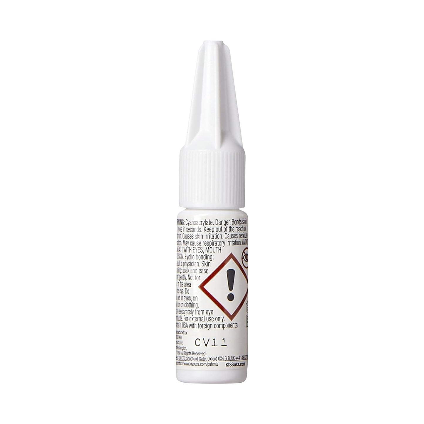 KISS_PowerFlex_Precision_Nail_Glue_-_Fast_Drying_Adhesive_for_Glue-On_Nails_&_Repairs_with_Precision_Tip_Nozzle,_Ideal_for_Tips_&_Wraps,_Net_Wt._0.10_oz_(3g)_Manicure_Nail_Art_Nail_Care_Nail_Polish_Polish_Cutics_Cosmetic_Salon