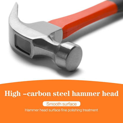 [Brand] Fiberglass Claw Hammer – Fatigue-Reduced Tool for Long Workshop Sessions & Job-Site Efficiency