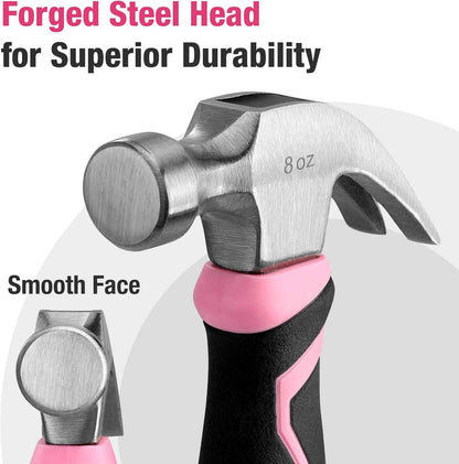 WORKPRO Non-Conductive Fiberglass Hammer – Safer Striking Around Electrical Boxes and Home Wiring