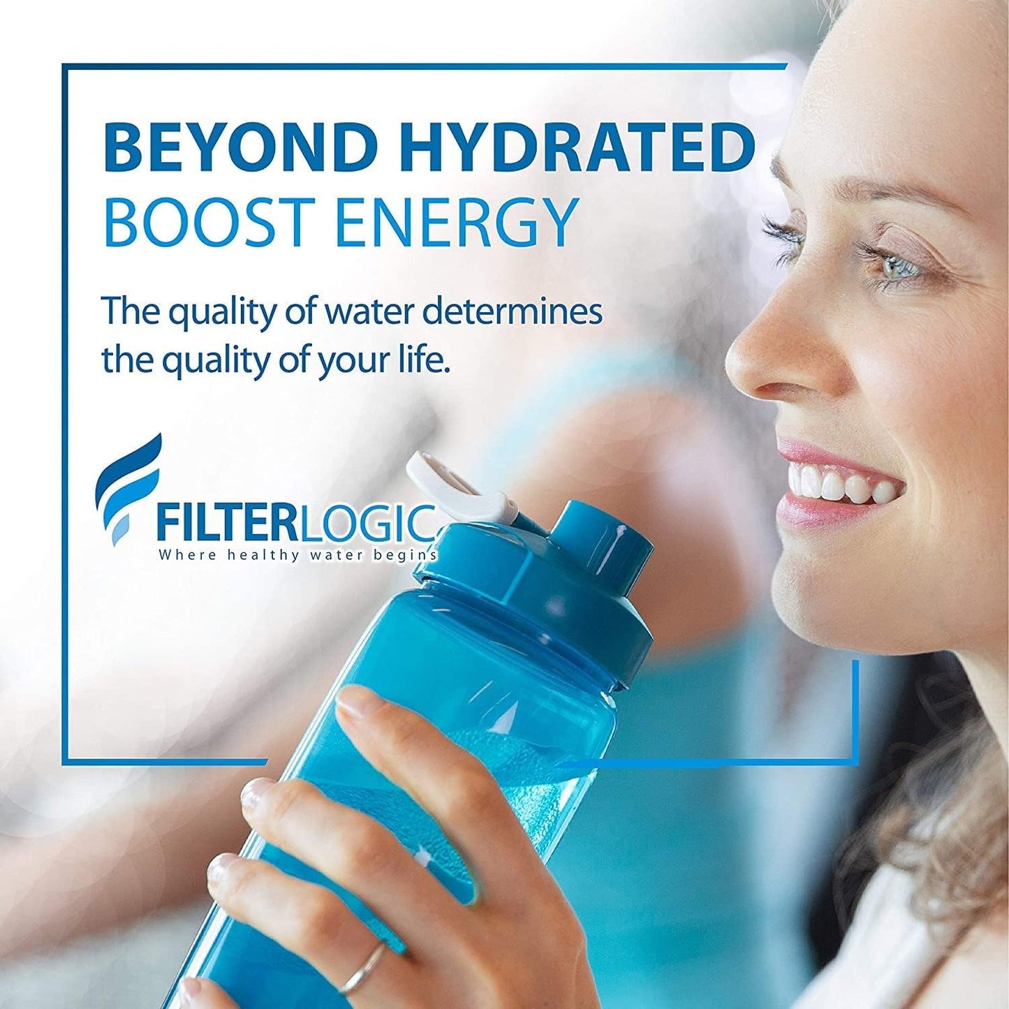 FilterLogic 6-Pack Replacement Water Filters for Brita Classic & Grand – Third-Party Verified Contaminant Reduction