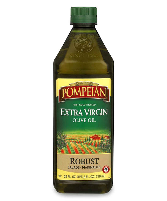 Pompeian Robust Extra Virgin Olive Oil – Thoughtful Housewarming Gift for Home Cooks and Foodie Friends