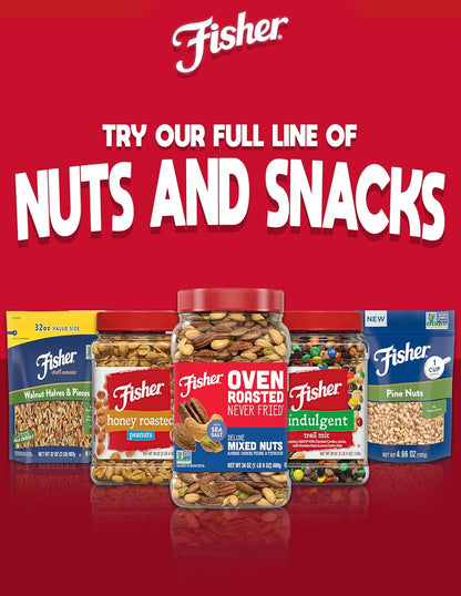 Fisher Praline Pecans, 5.5 oz Pouch (2-Pack) — Ready-to-Give Christmas and Valentine's Day Gourmet Snack Gift