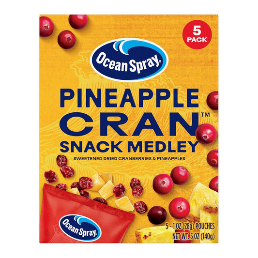five 1 oz individually portioned pouches for grab-and-go convenience