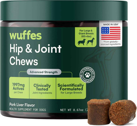 Hip and Joint Chews for Large Dogs – Daily Wellness Ritual for Senior Mobility Support