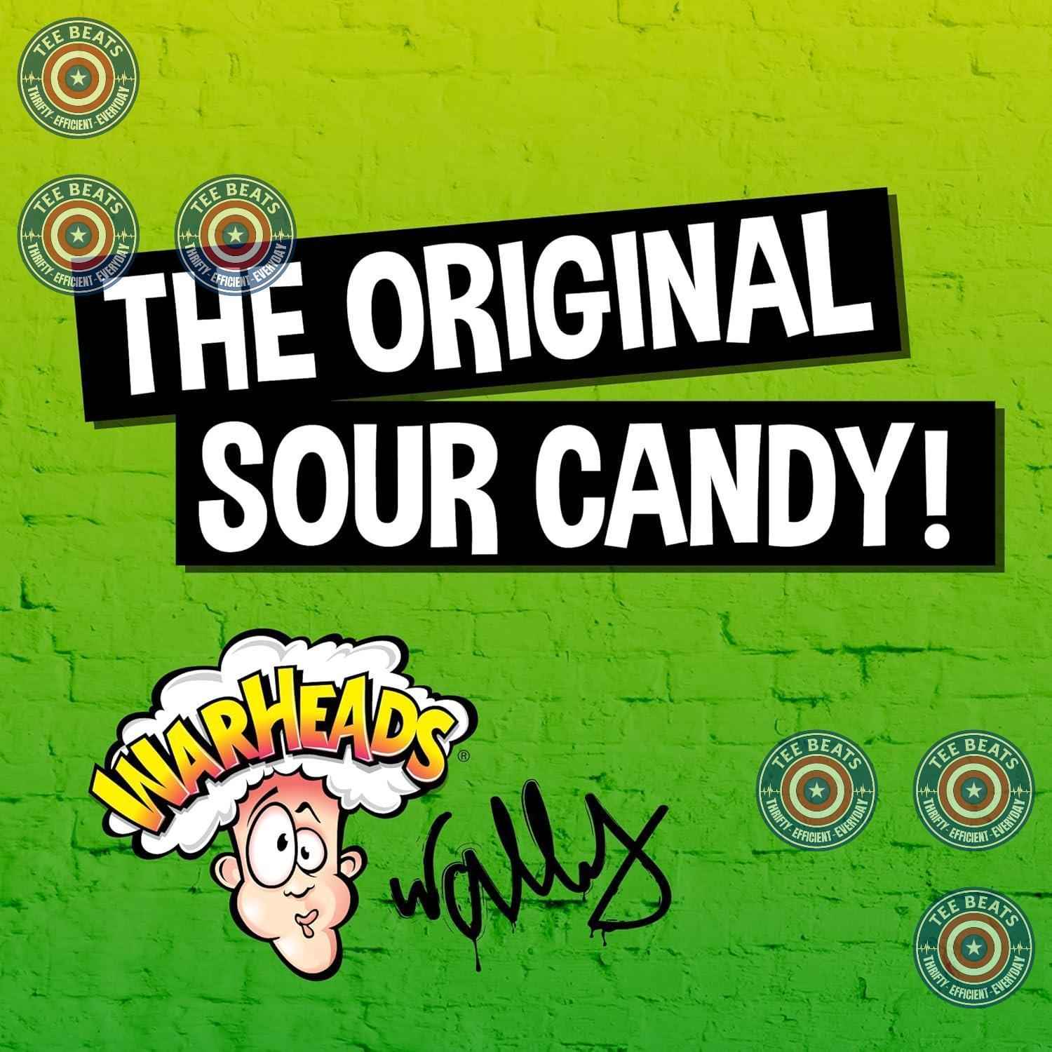 WARHEADS Extreme Sour Hard Candy Variety Pack 2 oz Bag After School Treat for Kids Backpacks and Playdates
