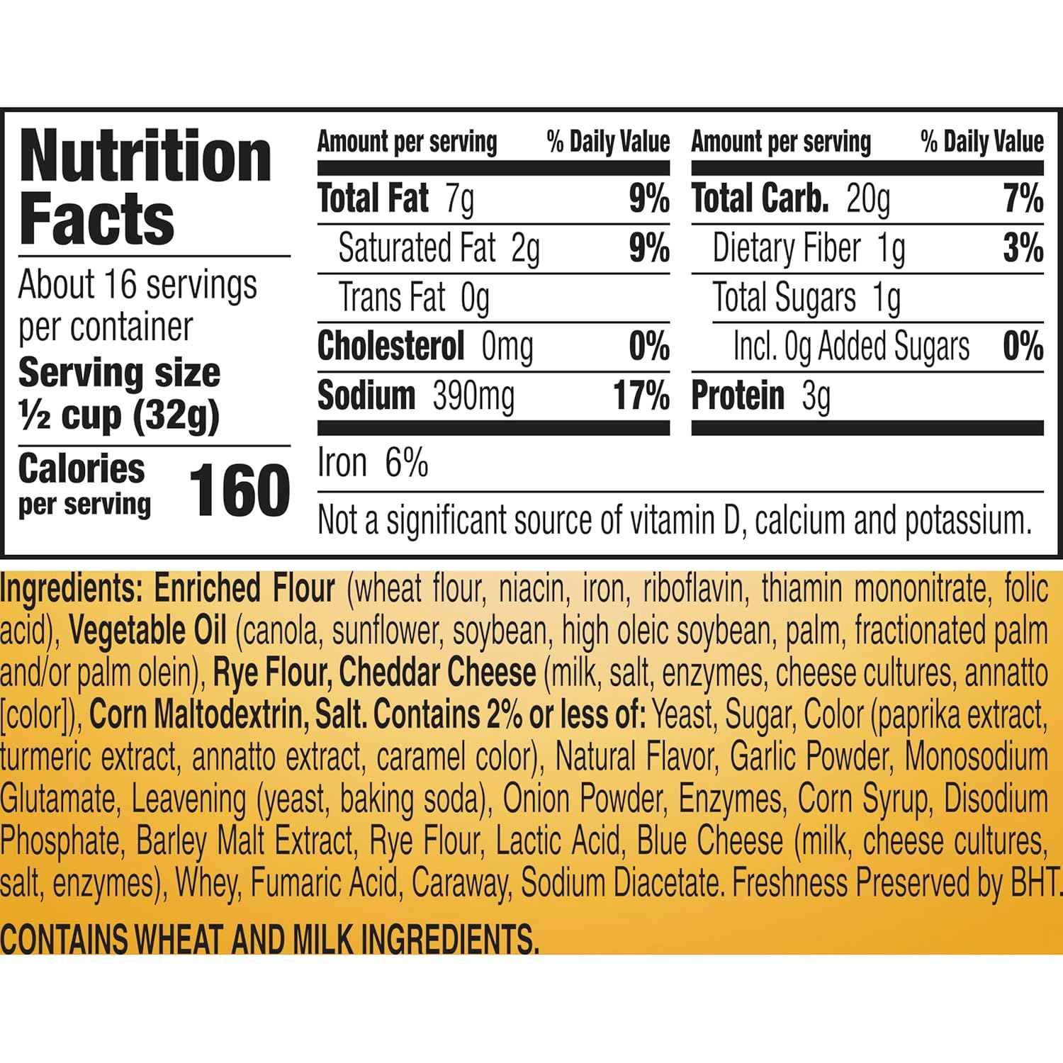 Gardetto's Aged Cheddar Snack Mix Tub – Portable Cheddar Snack for Camping, Road Trips, and Beach Days