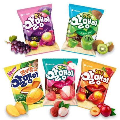 Kidsmania Korean Fruit Jelly Candy – Lunchbox Snack for Kids' Lunchboxes and After-School Treats
