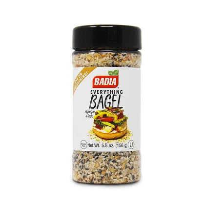 Badia Everything Bagel Seasoning – Thoughtful Housewarming Gift for Parents and Home Cooks, 5.5 oz
