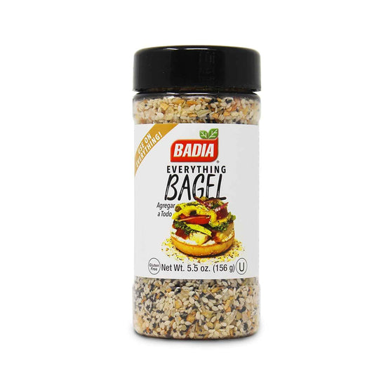 Badia Everything Bagel Seasoning – Thoughtful Housewarming Gift for Parents and Home Cooks, 5.5 oz