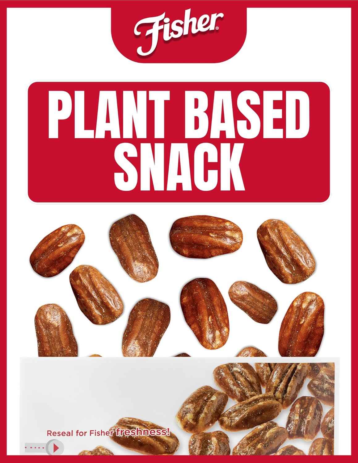 Fisher Praline Pecans, 5.5 oz Pouch (2-Pack) — Ready-to-Give Christmas and Valentine's Day Gourmet Snack Gift