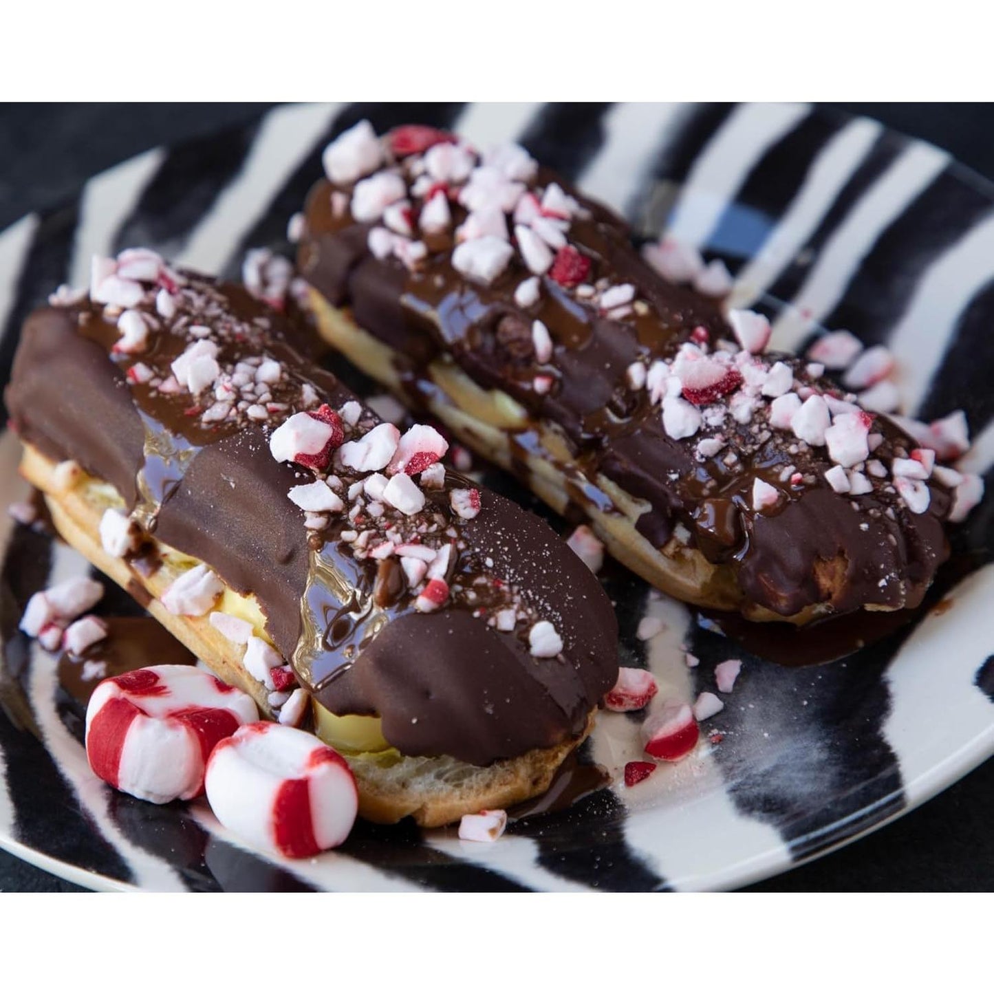 flavored with all-natural peppermint oil
